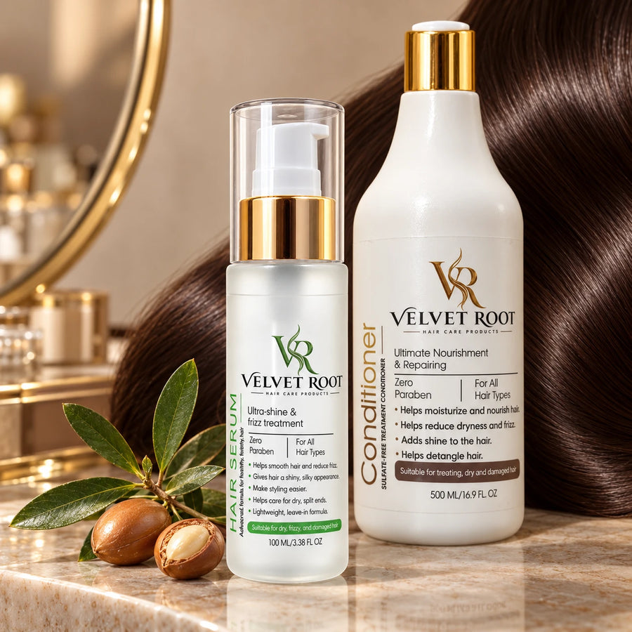 مجموعة النعومة والتحكم في الهيشان من Velvet Root