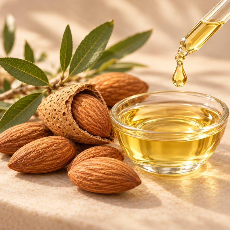زيت اللوز الحلو
